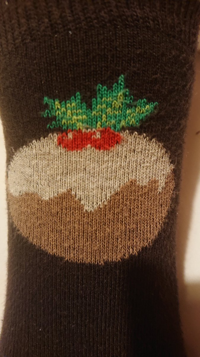 CalAndrews1's tweet photo. #Christmassocks are out again. https://t.co/CP98V9usOD