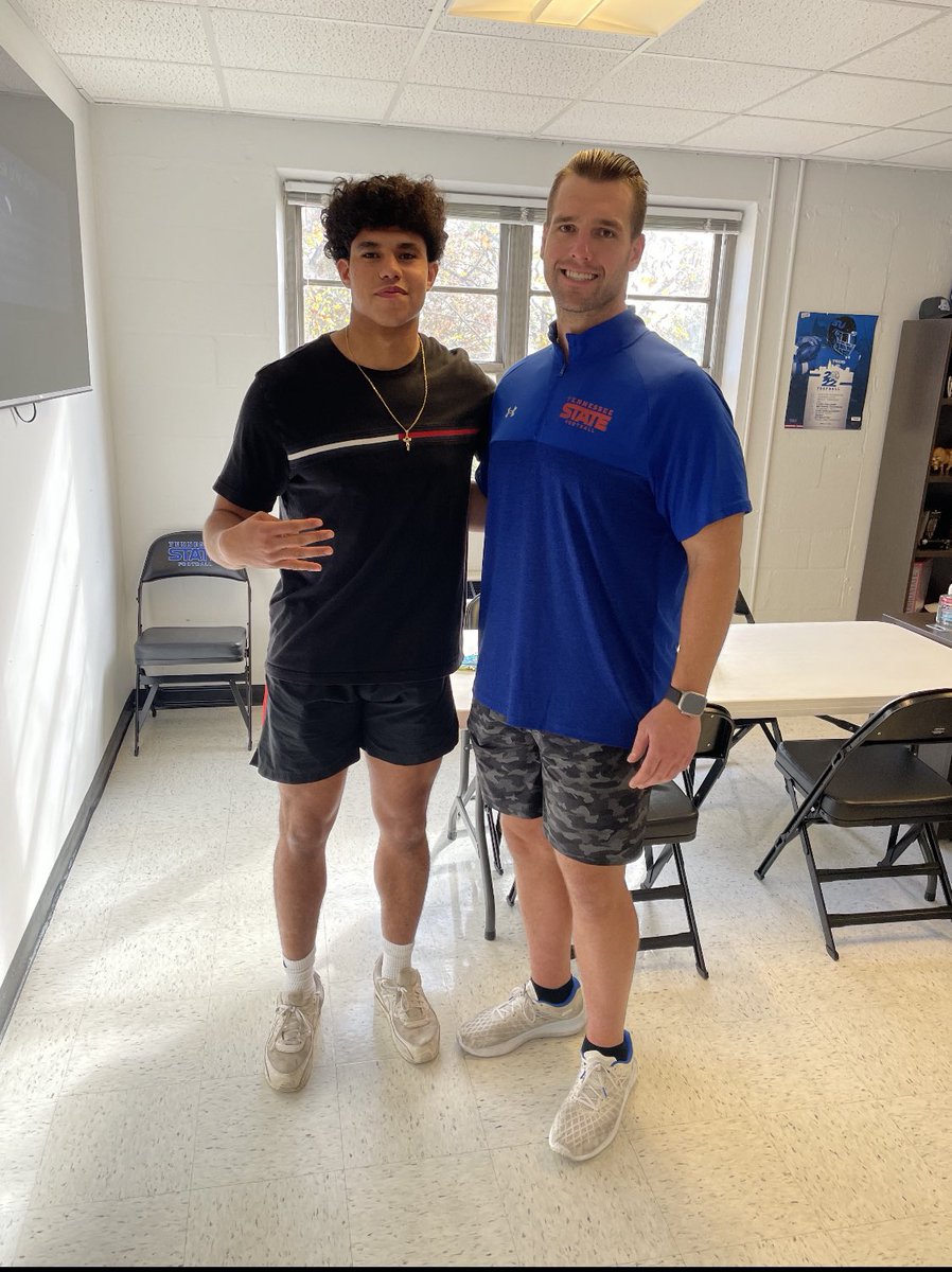 Mena Mannan (@menamannan) on Twitter photo After a great visit today and amazing time spent with <a href="/CoachBrewster50/">Michael Brewster</a> , I am more than blessed and excited to say I have received a DIVISION ONE offer to play football at Tennessee State University! All Gods work. <a href="/CSmithScout/">Chris Smith</a> <a href="/EddieGeorge2727/">Eddie George</a> <a href="/FHSAdmiralsFB/">Franklin Football</a> After a great visit today and amazing time spent with <a href="/CoachBrewster50/">Michael Brewster</a> , I am more than blessed and excited to say I have received a DIVISION ONE offer to play football at Tennessee State University! All Gods work. <a href="/CSmithScout/">Chris Smith</a> <a href="/EddieGeorge2727/">Eddie George</a> <a href="/FHSAdmiralsFB/">Franklin Football</a>