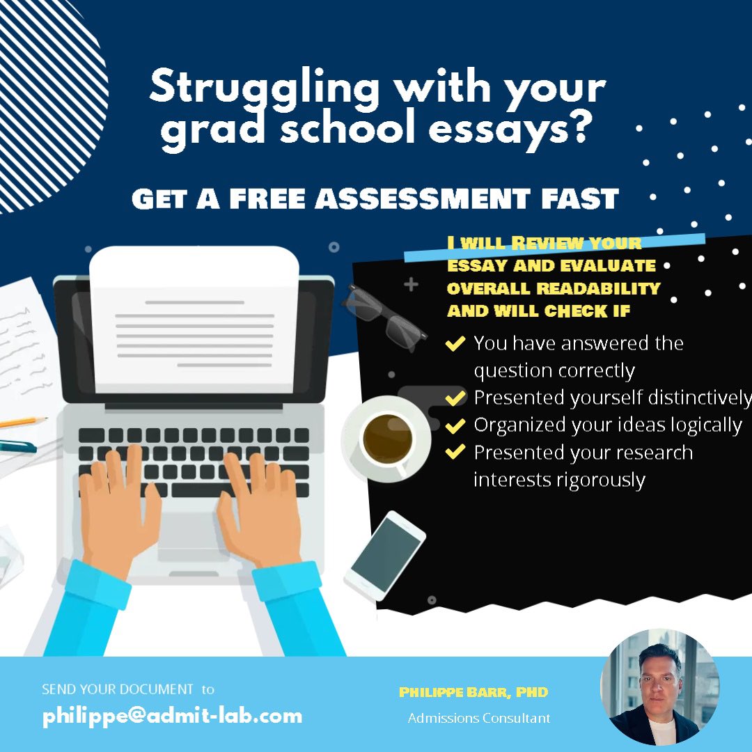 theadmitlab's tweet photo. #gradschoolapplications https://t.co/RvZAFsqR08