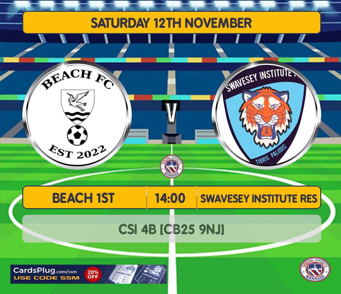 Swavesey Institute FC tweet media