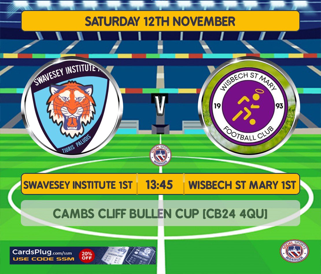 Swavesey Institute FC tweet media