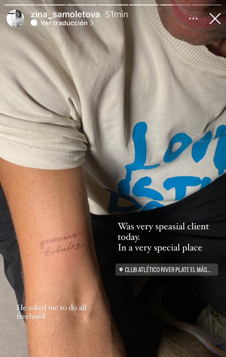 ColdplayArgenti's tweet image. Chris Martín se tatuó el GRACIAS TOTALES??!!!

Gracias @SolThalia_ por el aviso