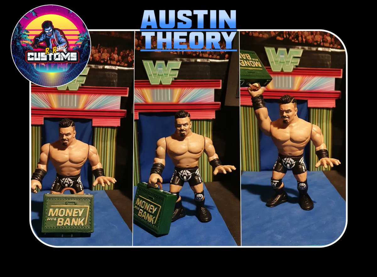 Commission #Customs #customfigure #WWERaw #AEWDynamite #figures #codyrhodes #austintheory