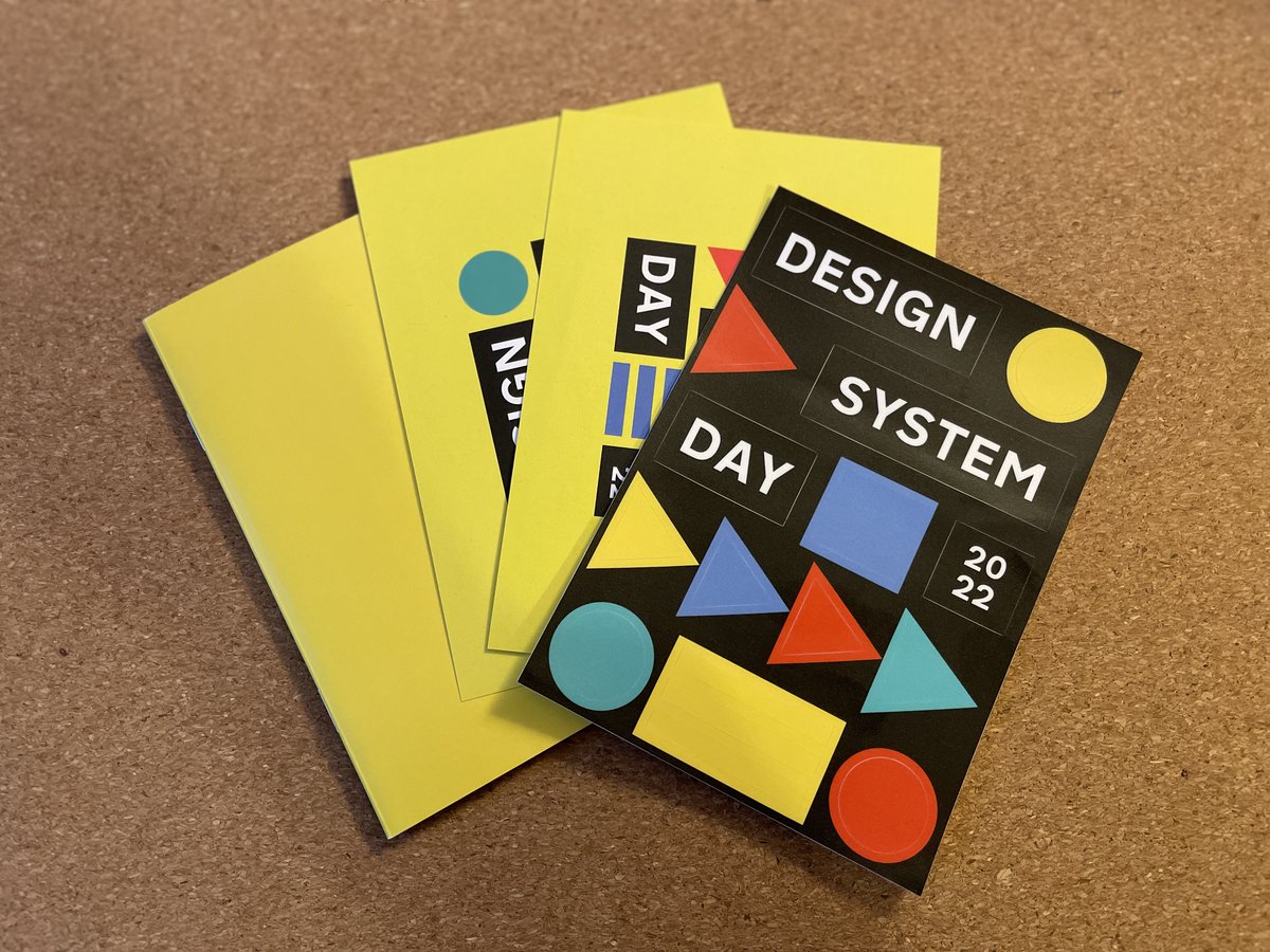Hurrah for #DesignSystemDay swag 😍