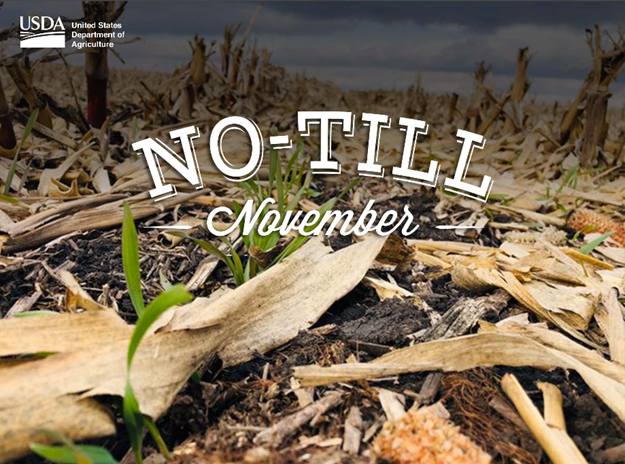 NebraskaNRCS's tweet photo. Grow #soilhealth with this climate smart conservation practice.  #NoTillNovember #KeeptheStubble https://t.co/edj4eXB5Py