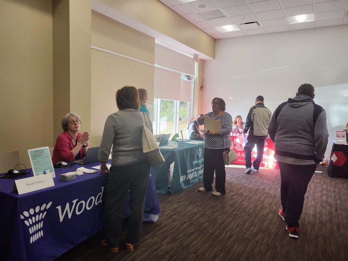 Wood_Library's tweet image. Today's the day! Just two more hours left to visit Wood Library for the Job fair co-hosted by Wood Library and Ontario County Workforce Development. We have over 13 employers looking for either full-time or part-time employees. Make sure you bring your resume!