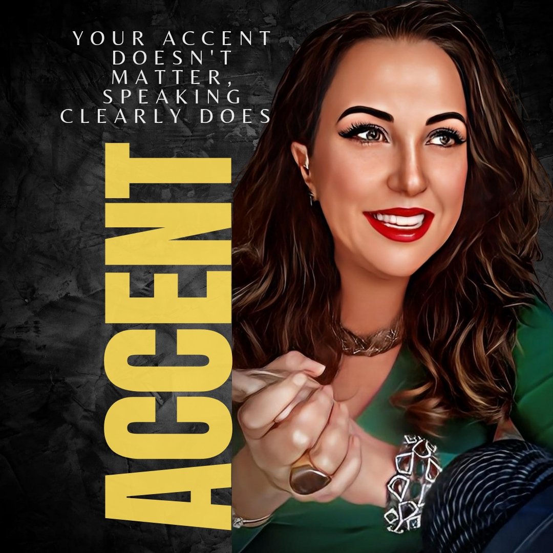 patricia_curty's tweet photo. Your Accent Doesn't Matter, Speaking Clearly Does🎤

#accents #publicspeaking #patriciacurty #galleryofideas #goiacademy #communicationskills https://t.co/aCUMocorn2