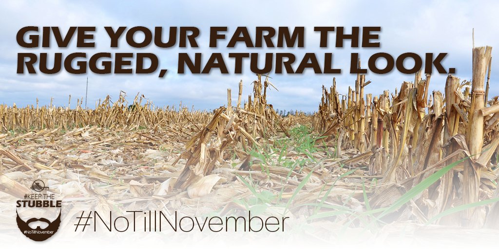 NebraskaNRCS's tweet photo. Give your farm a rugged, natural look. #NoTillNovember #KeeptheStubble https://t.co/MV0gY5DSp8