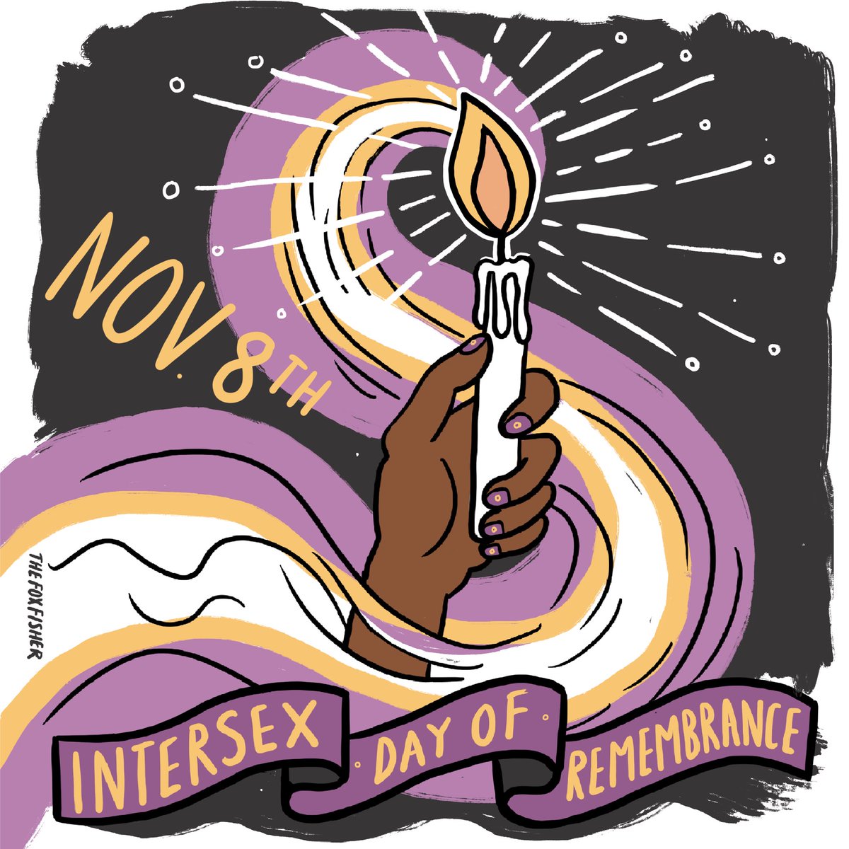 Today is Intersex Day of Remembrance 🌟💜🌟💜🌟💜 Let us stand in solidarity with our intersex siblings and continue to fight for a world where everyone’s bodily autonomy and power over their own bodies is respected and celebrated 🏳️‍🌈 #IDOR2022 #intersex