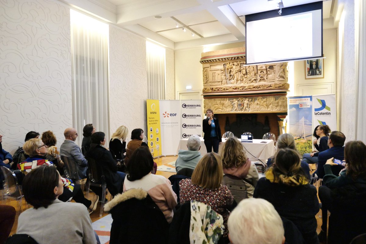 👉 AG de l’asso <a href="/ToutesprElles/">ToutesPourElles</a> que la  <a href="/VilleCherbourg/">Ville de Cherbourg-en-Cotentin</a> soutient depuis ses débuts.
✅ Félicitations aux nouvelles membres du bureau et longue vie à cette #asso qui soutient l’entreprenariat au féminin. 
Mesdames, continuez à « Oser entreprendre » et à dynamiser notre territoire.