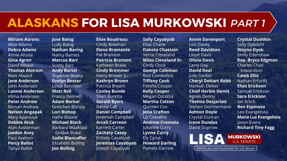 Lisa Murkowski tweet media