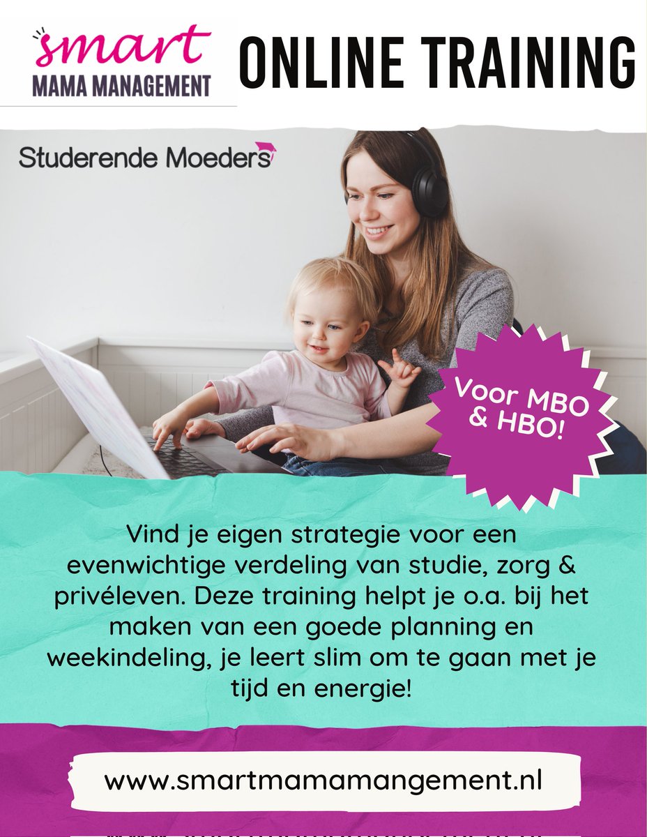 smartmamamanagement.nl 
#jongemoeders #MBO #HBO #onlineauction #onlinetraining