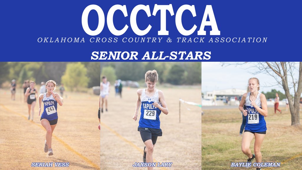ChieftainAth's tweet photo. Congratulations to our three cross country seniors that earned their spot on the OCCTCA’s 5A Senior All-Star list!

#LiveByTheCode | #ChieftainStrong https://t.co/b5vrbLUcRM