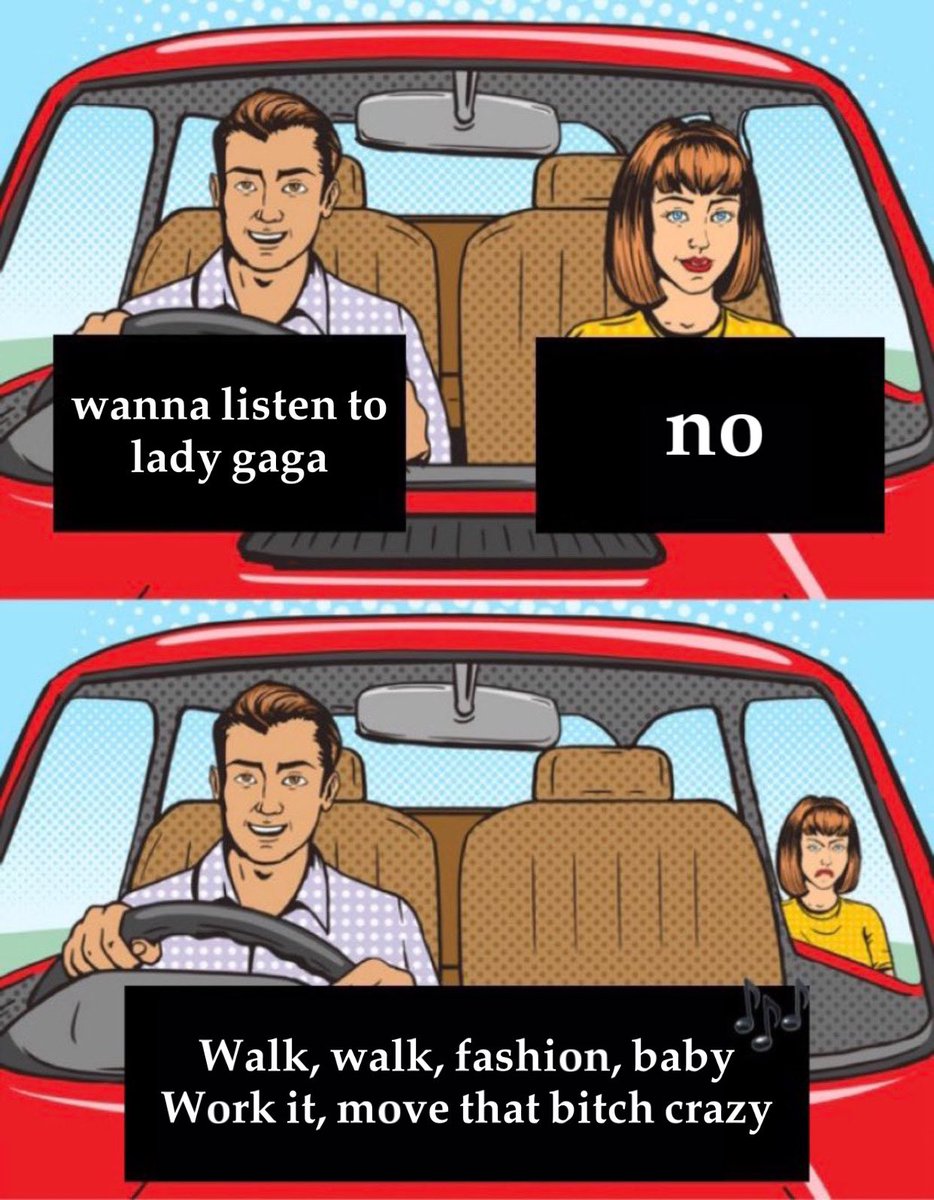 “i don't like lady gaga” 🚩🚩🚩🚩🚩