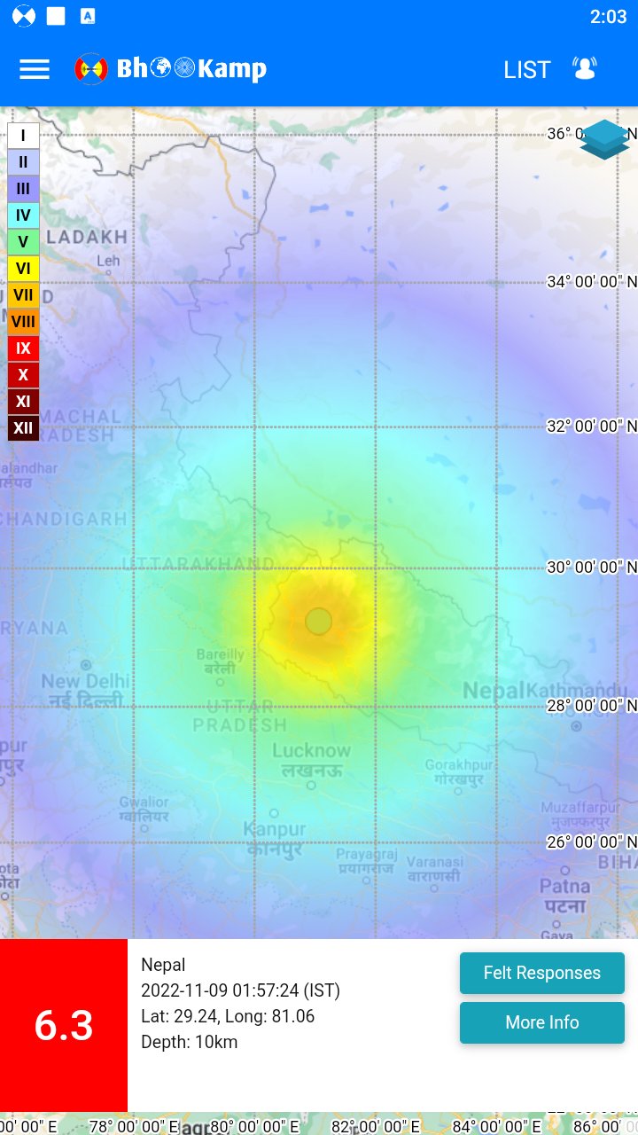 Earthquake today dehradun