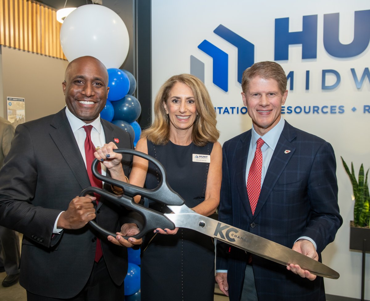 We officially cut the ribbon on our new Crossroads office in Corrigan Station II! Thanks to everyone who came out to celebrate with us, especially the Hunt Family, <a href="/MayorLucasKC/">Mayor Quinton Lucas</a>, <a href="/CopakenBrooks/">Copaken Brooks</a>, and all of our amazing partners and staff.