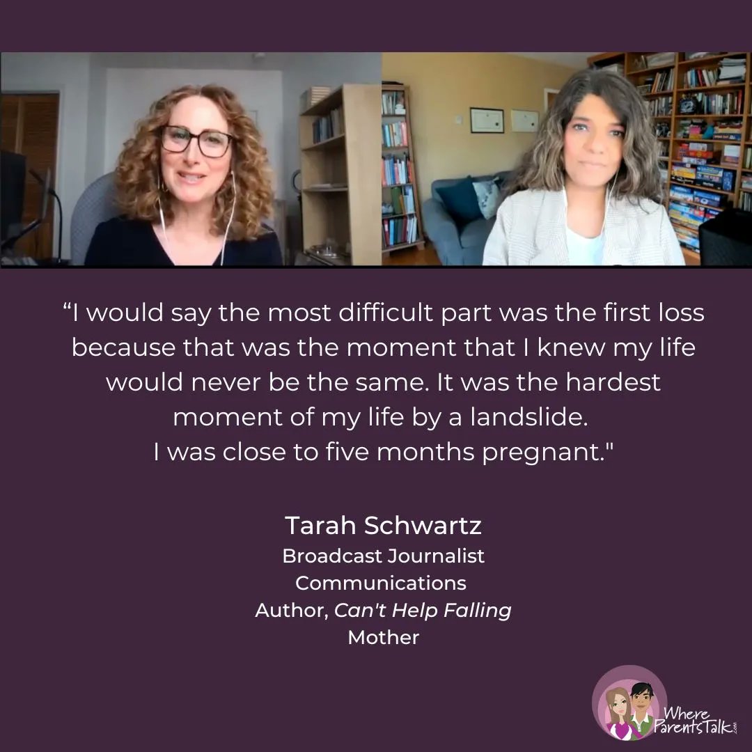 WhereParentsTalk.com (@parents_talk) on Twitter photo Coping with infertility, miscarriage and loss.
Journalist <a href="/TarahDSchwartz/">Tarah Schwartz (she/her)</a> shares the pain & joy she experienced on her path to motherhood with <a href="/LianneCastelino/">Lianne Castelino</a>
It is also the subject of her first book.
buff.ly/3rAGk9J
#parenting #motherhood #infertility Coping with infertility, miscarriage and loss.
Journalist <a href="/TarahDSchwartz/">Tarah Schwartz (she/her)</a> shares the pain & joy she experienced on her path to motherhood with <a href="/LianneCastelino/">Lianne Castelino</a>
It is also the subject of her first book.
buff.ly/3rAGk9J
#parenting #motherhood #infertility