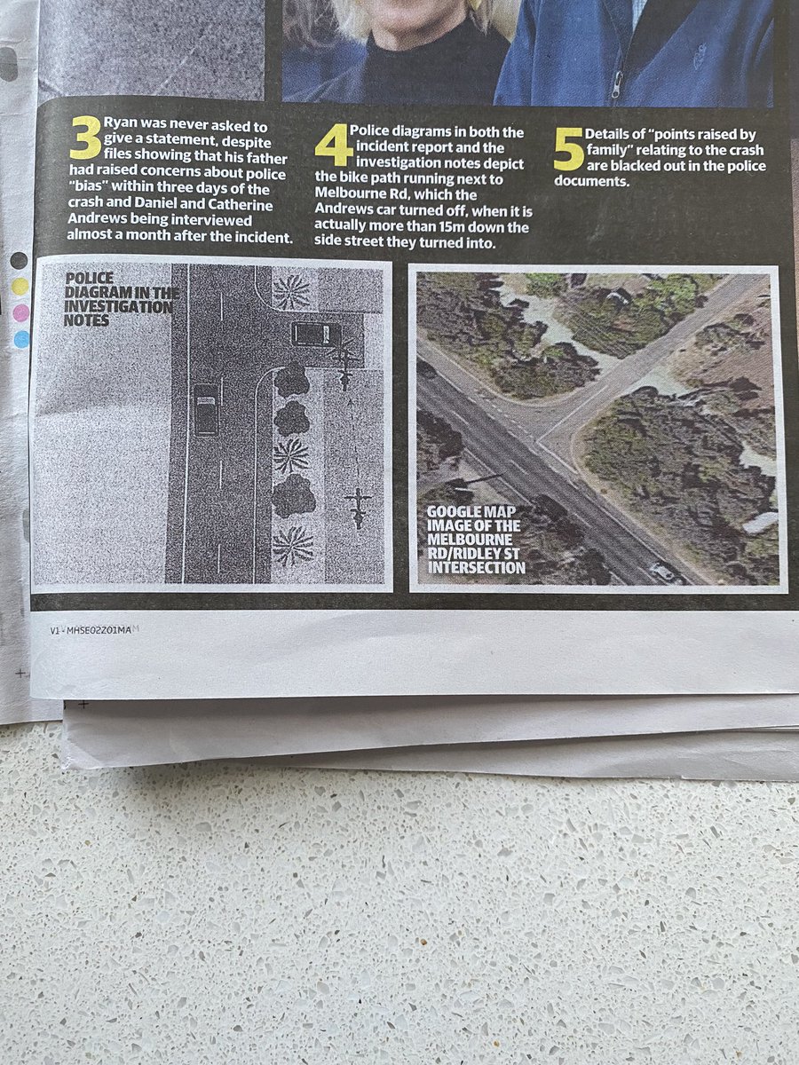 In all the @theheraldsun generated talk about ‘the @DanielAndrewsMP bike crash’ I haven’t seen one mention of the intersection. It’s a terrible design for both people riding bikes and people driving cars.