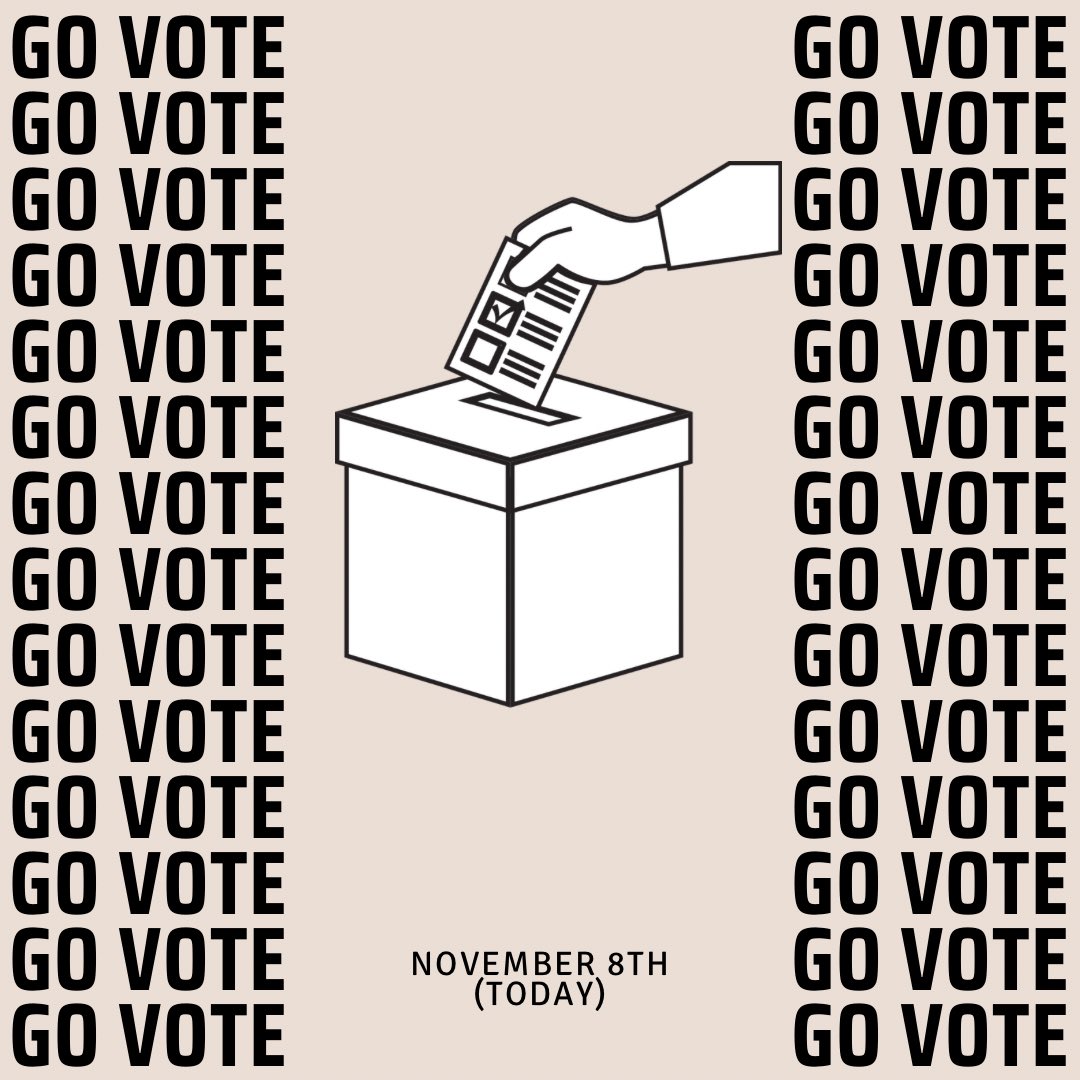 ItsBrunchOclock's tweet photo. If you don’t do it, how will you ever have arguments with your relatives at Thanksgiving in good faith?
 
#GoVote https://t.co/MYKzvQJhUS