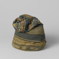 Woolen hats worn by Dutch whalers, 1700-1800, preserved in their graves in Spitsbergen: