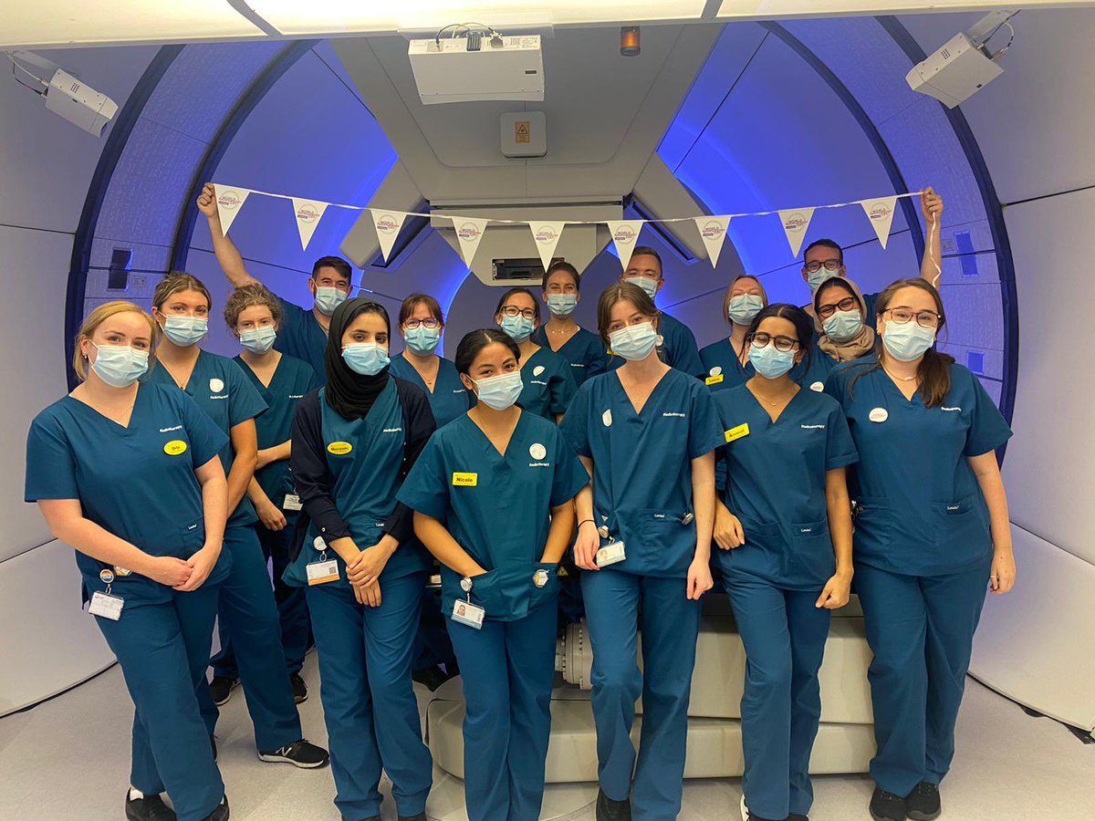 From diagnostic to therapeutic, 
CT, PETCT, to MRI,
Scanning, planning to prescribing,
Practitioners, operators, researchers, specialists, leaders, consultants, 🦸
Imaging to delivering the magic beam, 🩻✨
From ours <a href="/uclh/">UCLH</a> to yours,
Happy World Radiography Day ☢️🧡
#paedradonc