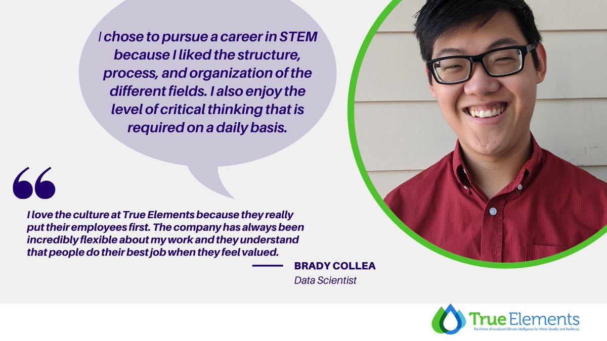 Statistics show few American students pursue expertise in STEM fields, but we want to change that. This #STEMDAY we celebrate the value of careers in science, technology, engineering, &amp; mathematics (STEM) by featuring one of our dynamos. Meet Brady Collea, a TE data scientist.