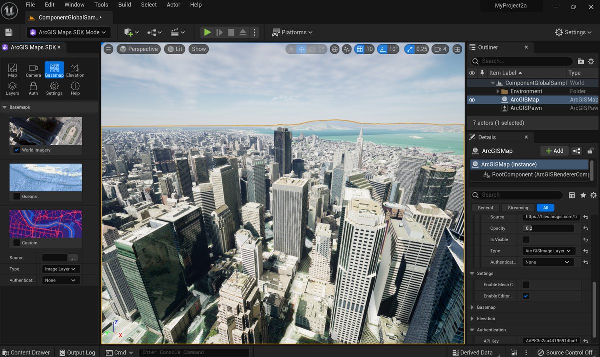 rex_hansen's tweet photo. I'm hosting a webinar (with colleagues from #Esri and #EpicGames) on getting started with ArcGIS Maps SDK for Unreal Engine tomorrow, November 9, 11am-12pm Pacific time.  Please join us and register! https://t.co/nDCVuIaUyK  @ArcGISDevs @UnrealEngine @Esri @SLFeeding @Vertex85CL https://t.co/47YedTyOjX