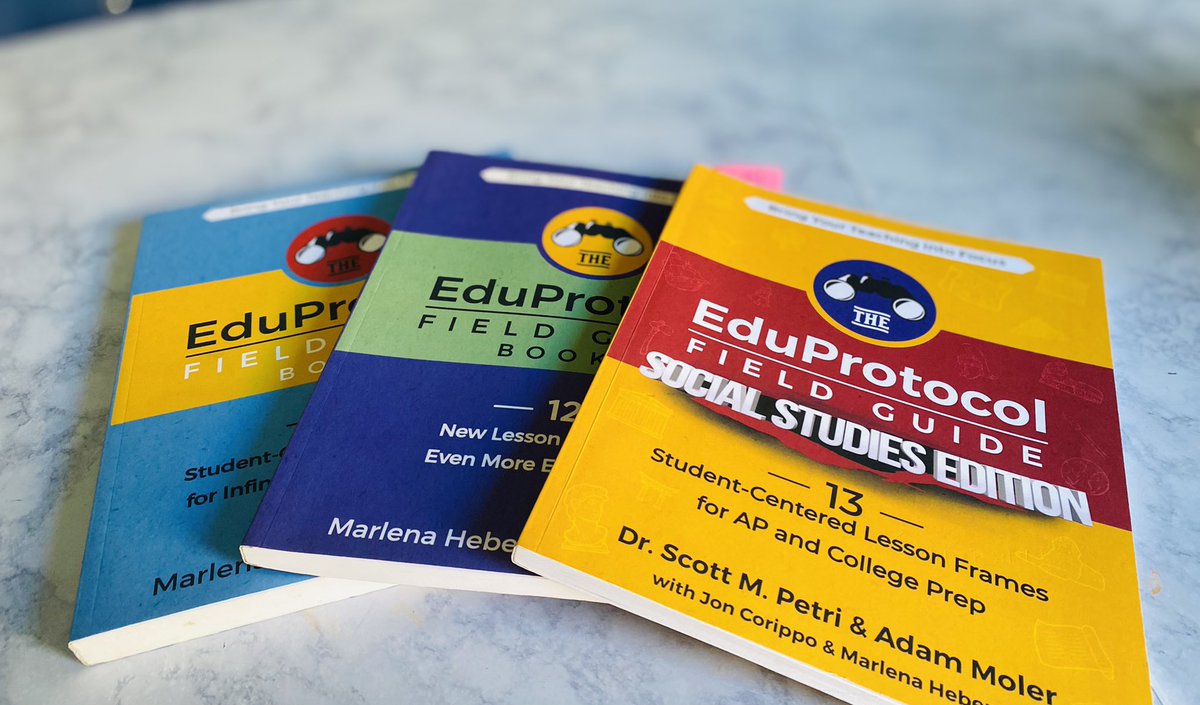 Looking forward to presenting <a href="/eduprotocols/">@EduProtocols</a> to my district SS middle school colleagues! Encouraging kids to think creatively &amp; collaboratively is what they like too! <a href="/aherath17/">Amanda Herath</a> #nmbmchiefs #hcsmsss #eduprotocols #deepthinking #incorporateelastrategies
