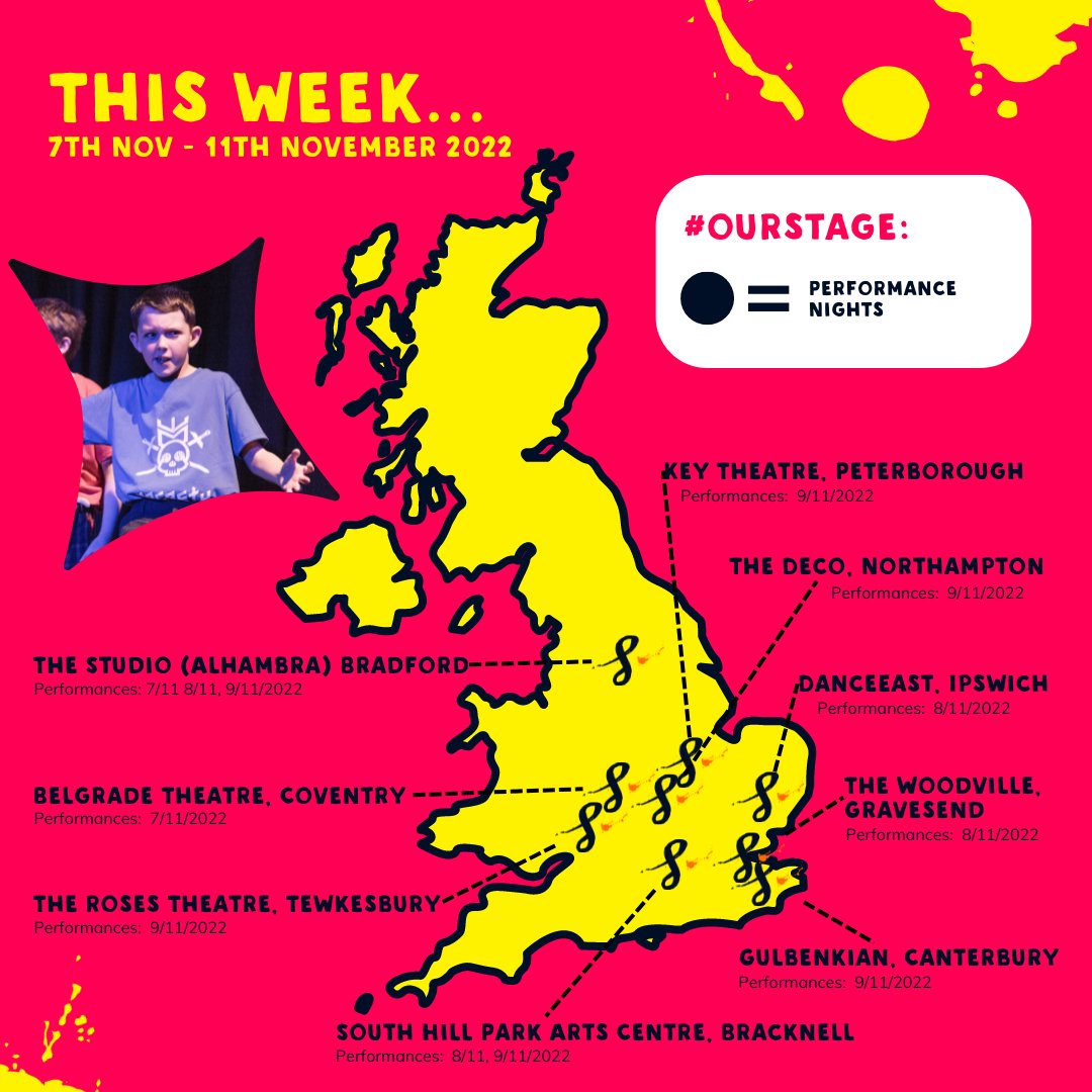 All the UK’s #OurStage!🎭

What an incredible second week of performances #Week2

Is your school taking part in our Autumn 2022 – Spring 2023 Theatre Festival? We’d love to hear from you! #TeamCSSF