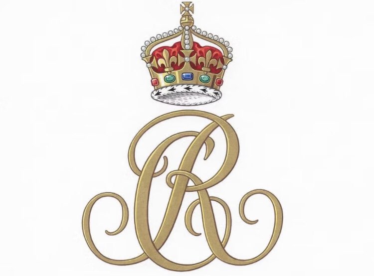 GLecointe's tweet photo. 🇬🇧👑 Le palais de Buckingham a dévoilé le monogramme de la reine consort Camilla. Il est composé de deux lettres dorées surmontées d'une couronne rouge: un « C » (pour Camilla) et un « R » (pour Regina (Reine en latin)). @RoyalFamily https://t.co/2I6b0Iddra