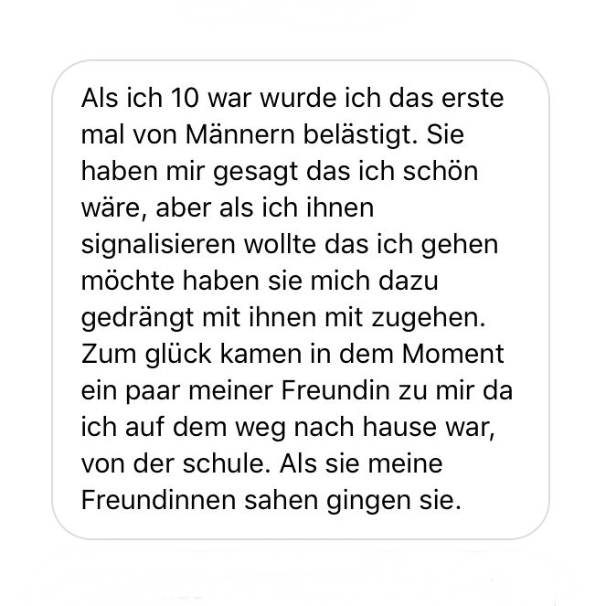 catcallsberlin's tweet photo. Caption auf Instagram!
#weltmaedchentag #internationaldayofthegirlchild #idotgc #worldgirlsday #catcallsofberlin #catcalls #berlin #stopstreetharassment
https://t.co/aW9BDFoHJk https://t.co/D244t8YQgV