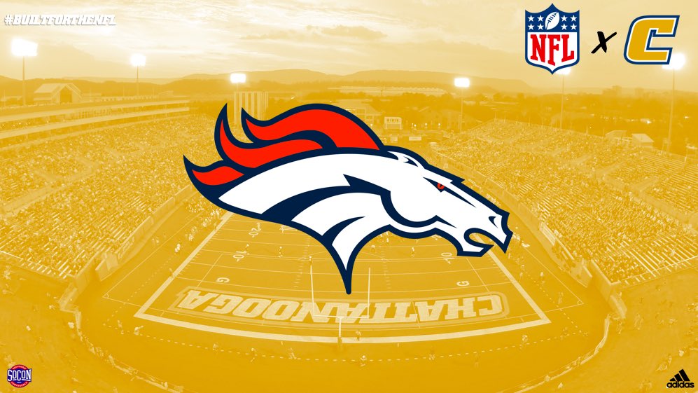 GoMocsFB's tweet photo. Always great to have the @NFL in Chattanooga. Thanks to the @Broncos, @nyjets, and @packers for stopping by❕
#RepTheC | #BuiltForTheNFL https://t.co/pRfFUomwWZ
