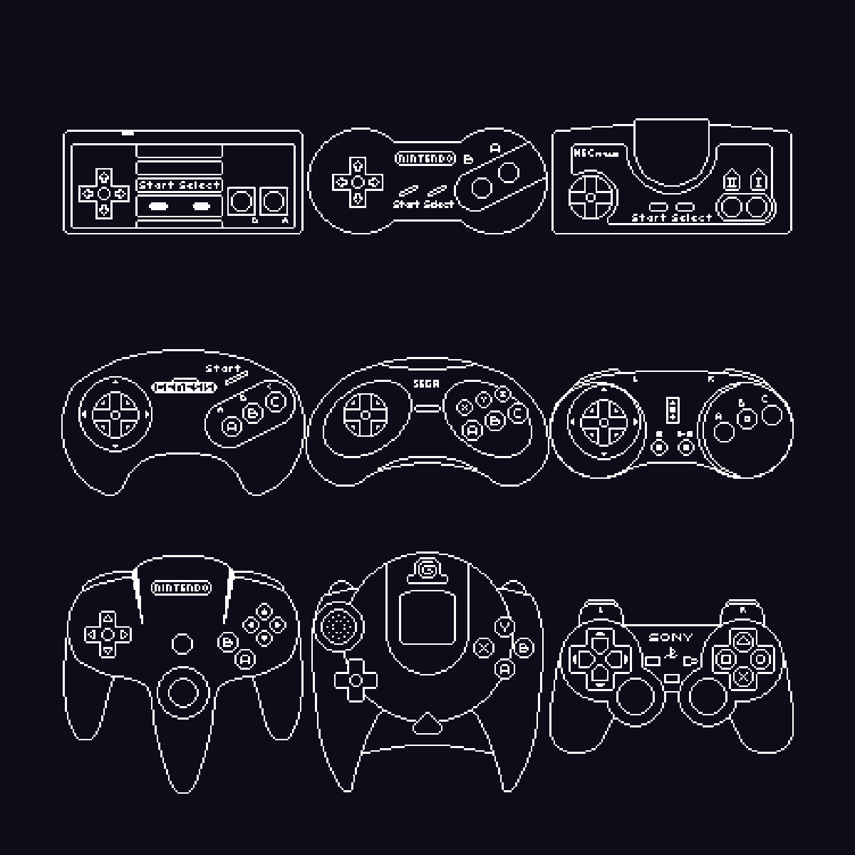 IKnowKingRabbit's tweet photo. Classic Controller Pack

This UI pack contains 40 sprites of game controllers + 2 handheld game consoles! It's totally free, I think this asset is perfect choice for any developers!

https://t.co/4mziC4TFGF
https://t.co/3Bvyghwe8Z

#tileset #pixelart #gamedev #indiegames https://t.co/IzhRyqmNON