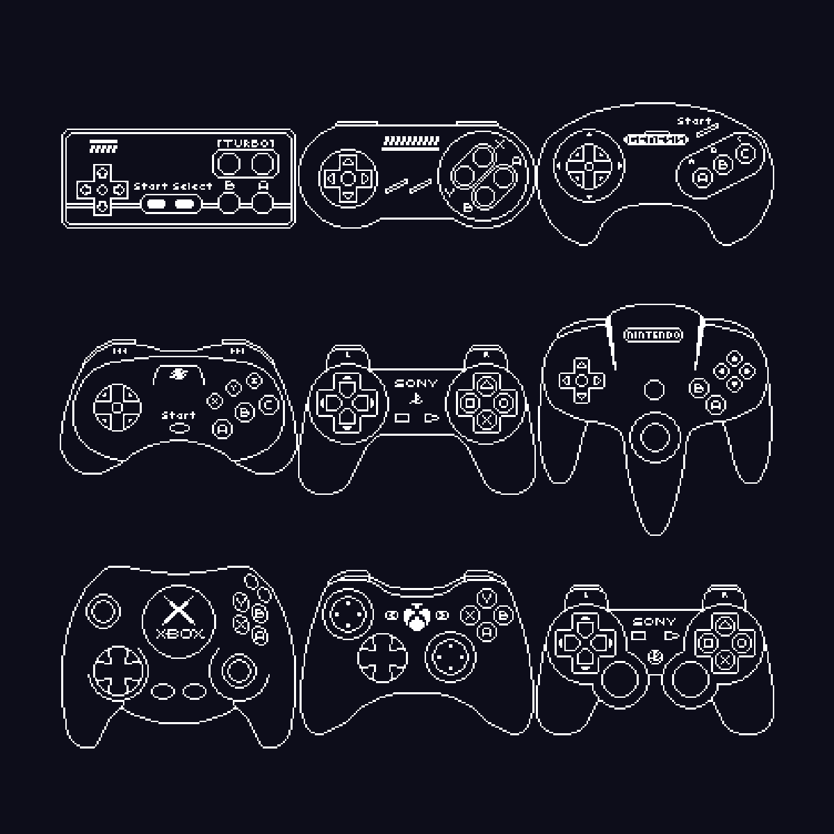 IKnowKingRabbit's tweet photo. Classic Controller Pack

This UI pack contains 40 sprites of game controllers + 2 handheld game consoles! It's totally free, I think this asset is perfect choice for any developers!

https://t.co/4mziC4TFGF
https://t.co/3Bvyghwe8Z

#tileset #pixelart #gamedev #indiegames https://t.co/IzhRyqmNON