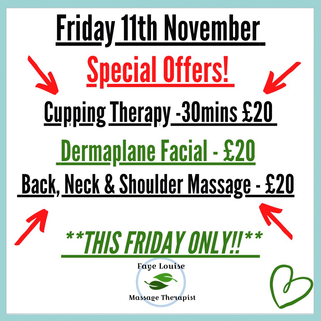 Don’t miss out on these offers!! 😊