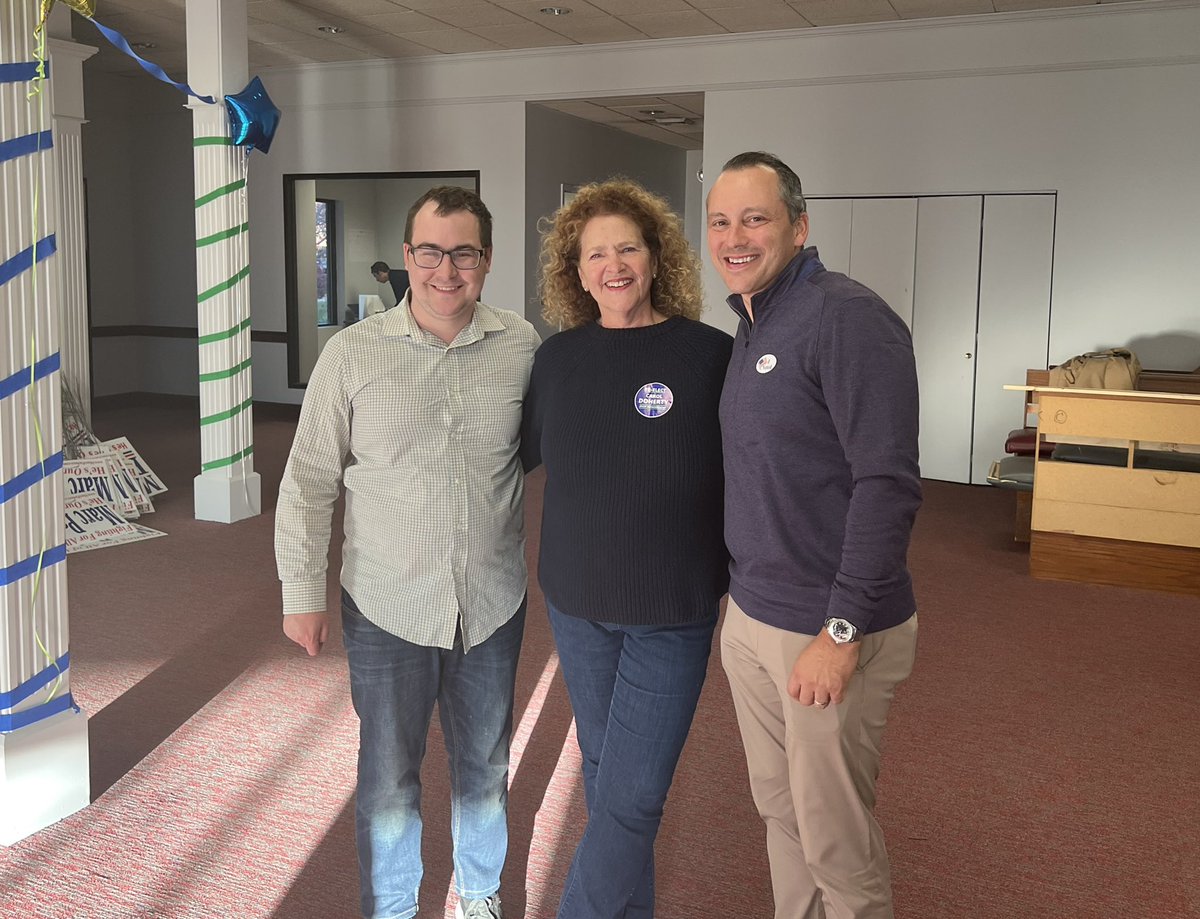 reelectdoherty's tweet image. Getting Out The Vote with friends and colleagues including Congressman @JakeAuch, Chair of House Ways and Means @RepMichlewitz ,@MassNurses President Katie Murphy and a whole bunch of excited supporters! 

Let’s do this! Polls are open until 8:00PM!