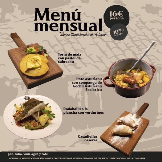 ¡Ojo al #PoteNelMenú que se marca <a href="/TierraAstur/">Tierra Astur</a> !
#PoteEnElMenú