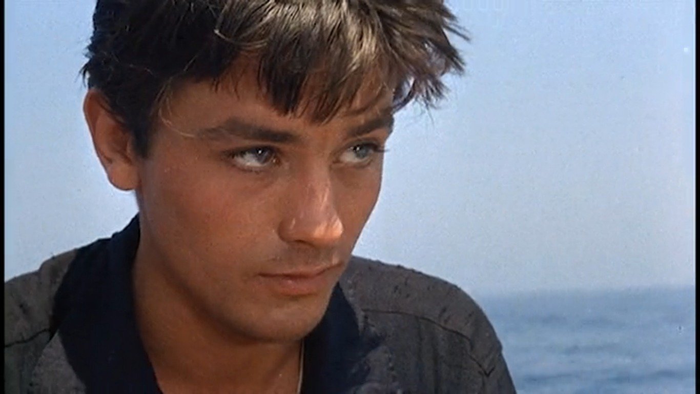 Happy birthday to Alain Delon, here in PURPLE NOON (1960). 