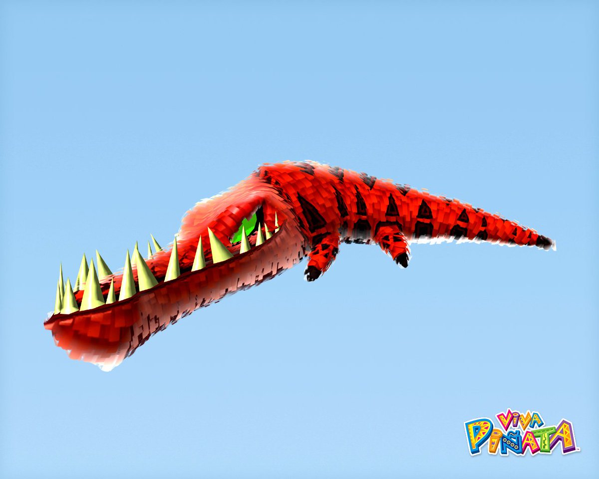 Remaxus's tweet photo. Fuecoco's final evo is giving Viva Piñata's Sour Croacadile

#Pokemonleaks #PokemonScarletViolet #PokemonScarletVioletleaks #pokemon #ScarletVioletLeaks #fuecoco #fuecocoevolution https://t.co/1fjnmHMGg3