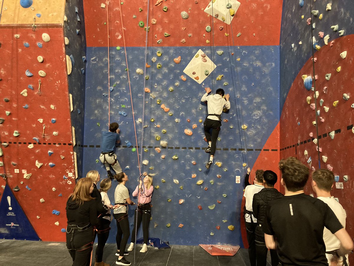hcfehighpsport's tweet photo. @hartlepoolfe Policing Diploma students working on leadership and teamwork skills during a climbing session @SunderlandWall. Such a fantastic learning environment. #transforminglives #personaldevelopment #leadership #teamwork #LOtC #climbing #indoorclimbing #personalgoals https://t.co/yOhJQCx54B