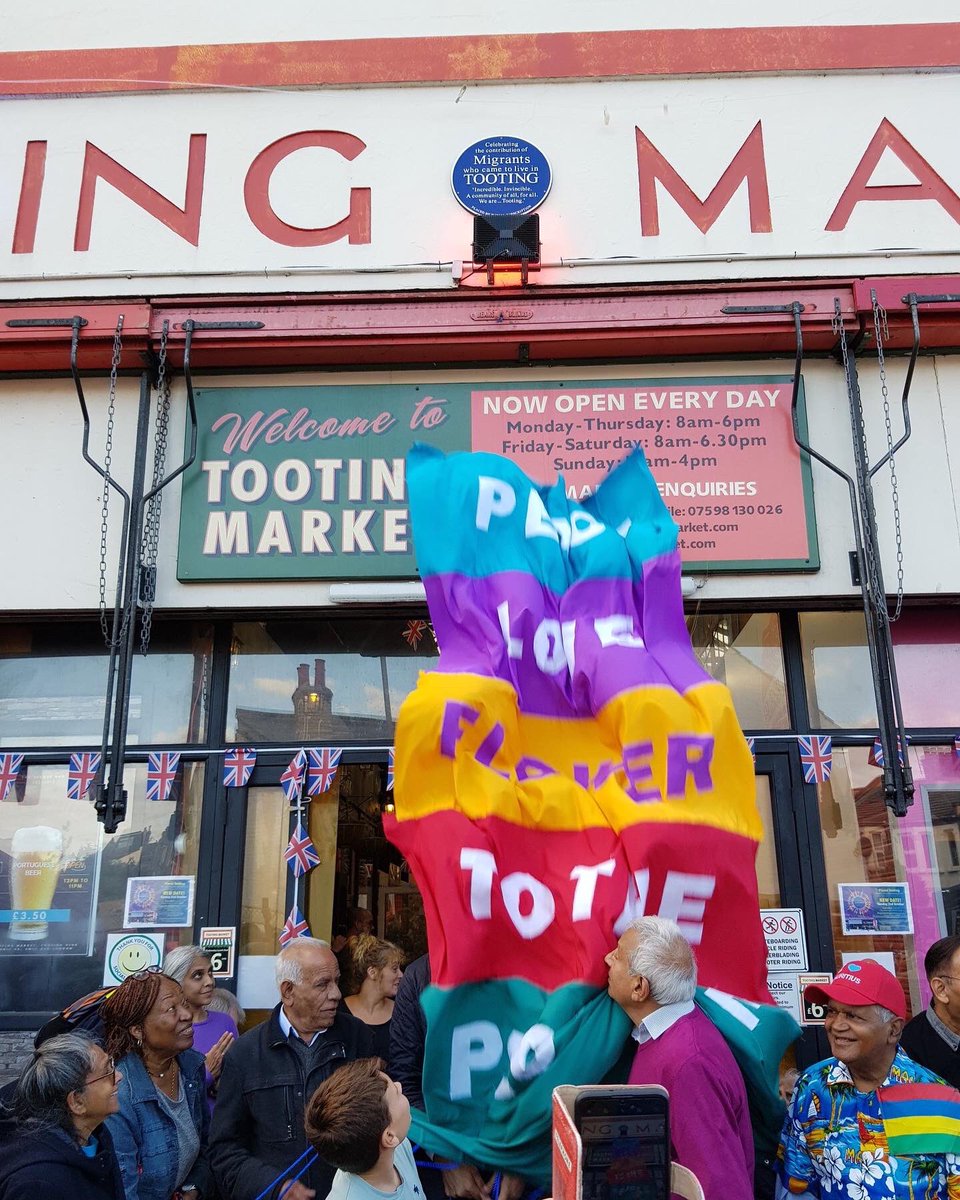 It’s the jewel of #PlanetTooting &amp; now wonderful <a href="/TootingMarket/">Tooting Market</a> is nominated for Britain's favourite market 2023. Voting is now open, you know what to do! 
nabma.com/vote-for-brita…