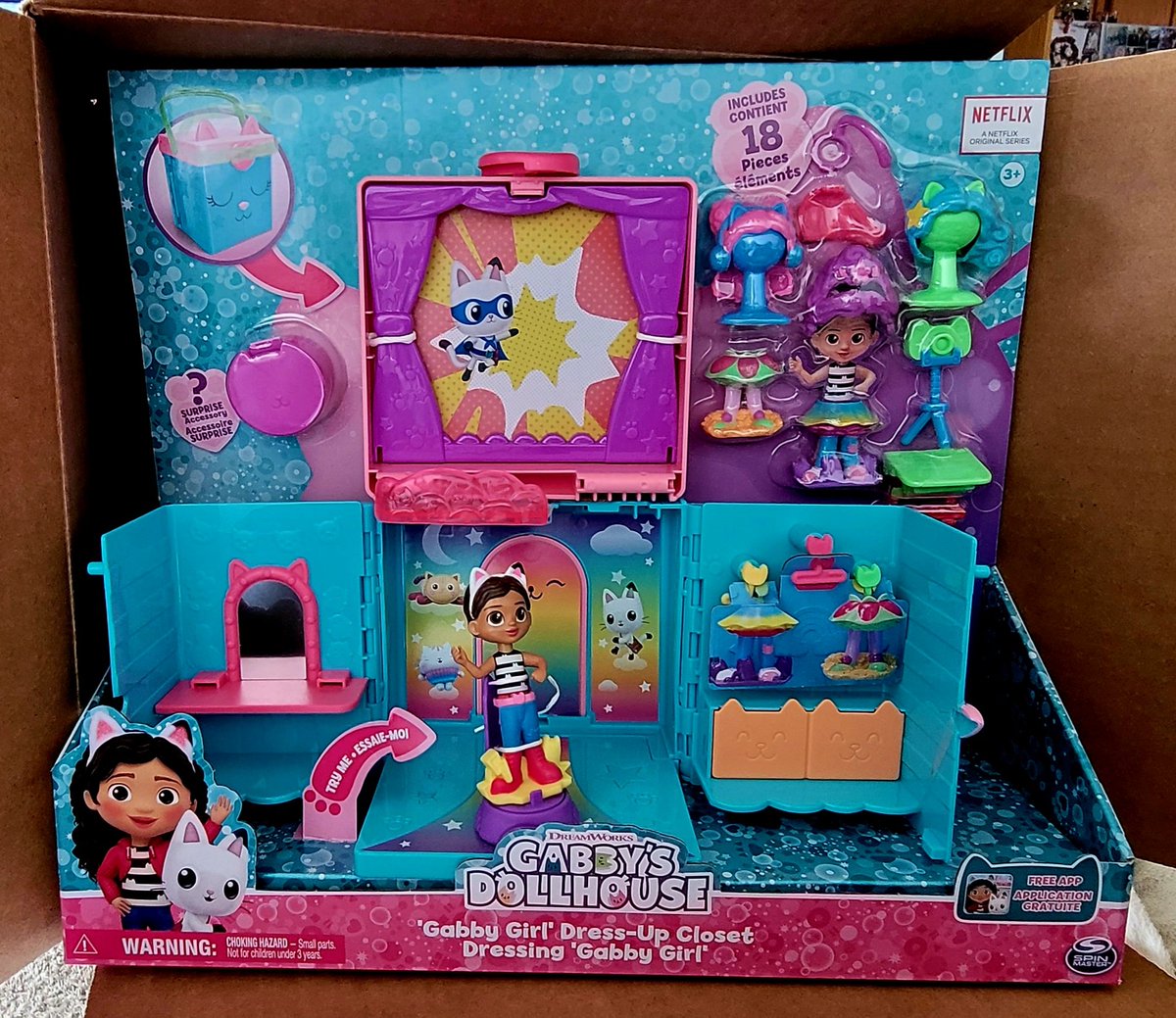 torie2968's tweet photo. Smiles all around for #GabbysDollhouse @Tryazon #tryabox https://t.co/ffpmvlmDJi