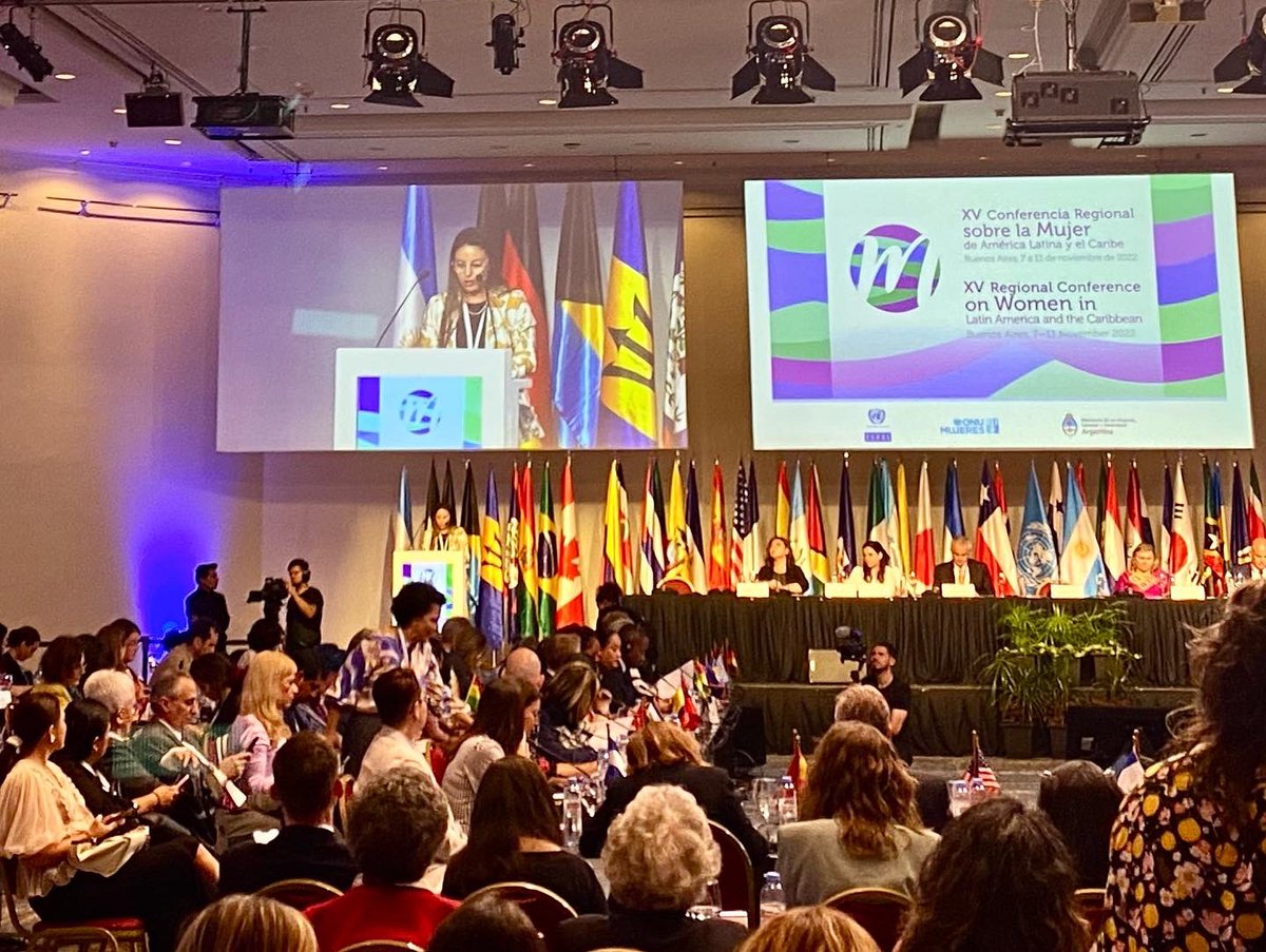 Apertura de la XV CONFERENCIA REGIONAL SOBRE LA MUJER de América Latina y el Caribe - 
Buenos Aires 7 al 11 de Noviembre 2022 - <a href="/MDSTuc/">Desarrollo Social</a> <a href="/GobiernoTucuman/">Gobierno de Tucumán</a>