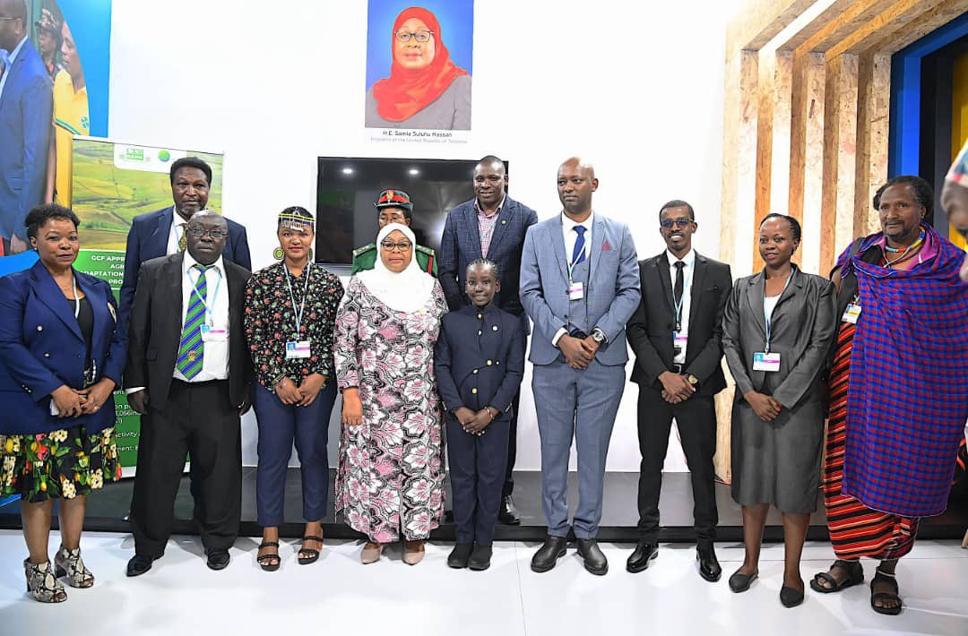 Her Excellency <a href="/SuluhuSamia/">Samia Suluhu</a> joined us at #cop27egypt