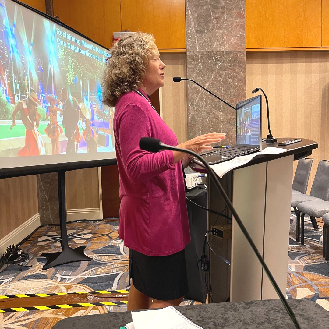 theunderlinemia's tweet image. Daniel Gibson and Grace Perdomo for participating in two Plenary sessions and  Meg Daly and Patrice Gillespie for sharing about The Underline and reclaiming our park space.  We love #RailVolution, now known as Mpact, and all of its dynamic members! Keep on keeping on!