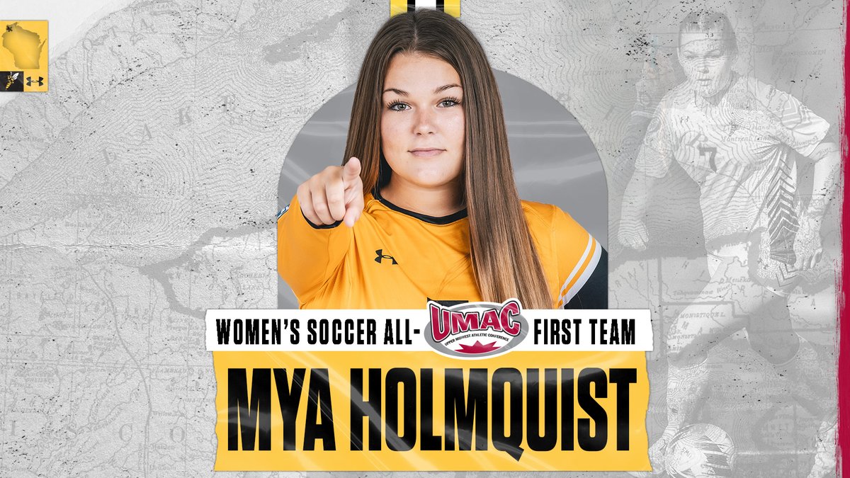 uwswsoc's tweet photo. 9️⃣ Yellowjackets named to all- @umacathletics teams as Schendel earns Defensive Player of the Year, Degroot Coach of the Year

📰 https://t.co/NgBbpSgIXM

#WeAreSuperior https://t.co/fLC96KlqqA