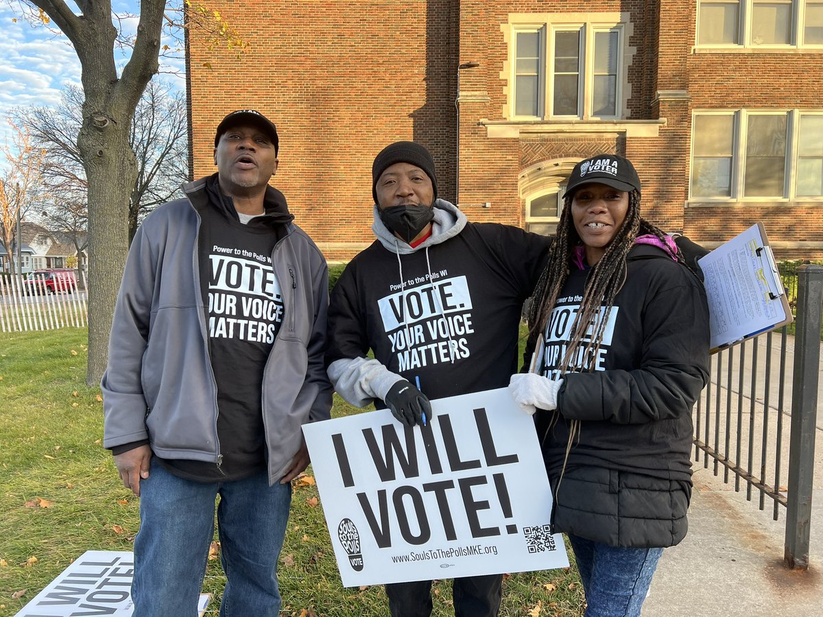 klstockwell's tweet photo. Took a break from GOTV in Milwaukee to vote-by-mail in NJ, postmarked today (Election Day)! Get out and vote! https://t.co/HCezwhCtVR