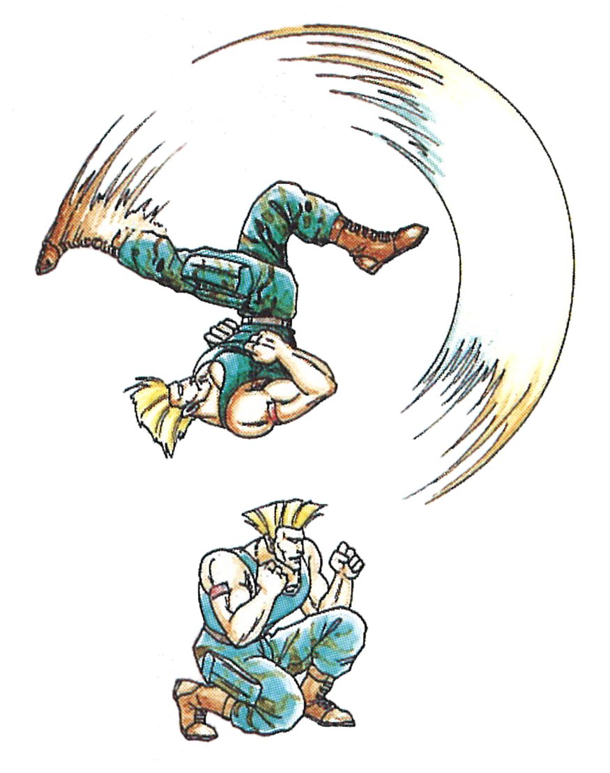 Video Game Art Archive on X: Guile 'Street Fighter II' Super