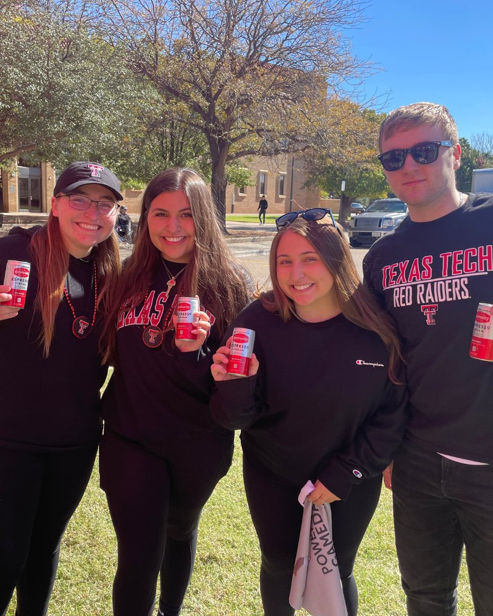 We've been helping fuel fans through the fourth quarter with <a href="/communitycoffee/">Community Coffee</a> at <a href="/tamu/">Texas A&M University</a> and <a href="/texastech/">Texas Tech University</a>. Come grab your Espresso + Cream at a home game near you!