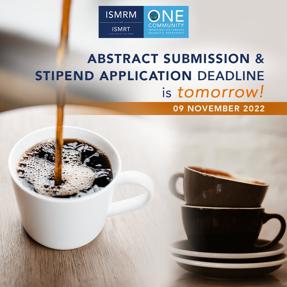 The abstract submission &amp; stipend application deadline is TOMORROW!
Submit yours now: bit.ly/3hv6vwo